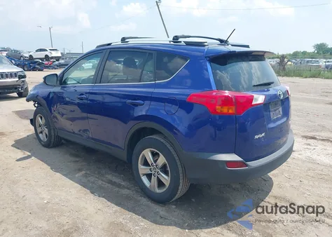 2015 Toyota Rav4 Xle из США, поврежденный, VIN 2T3RFREV6FW263676